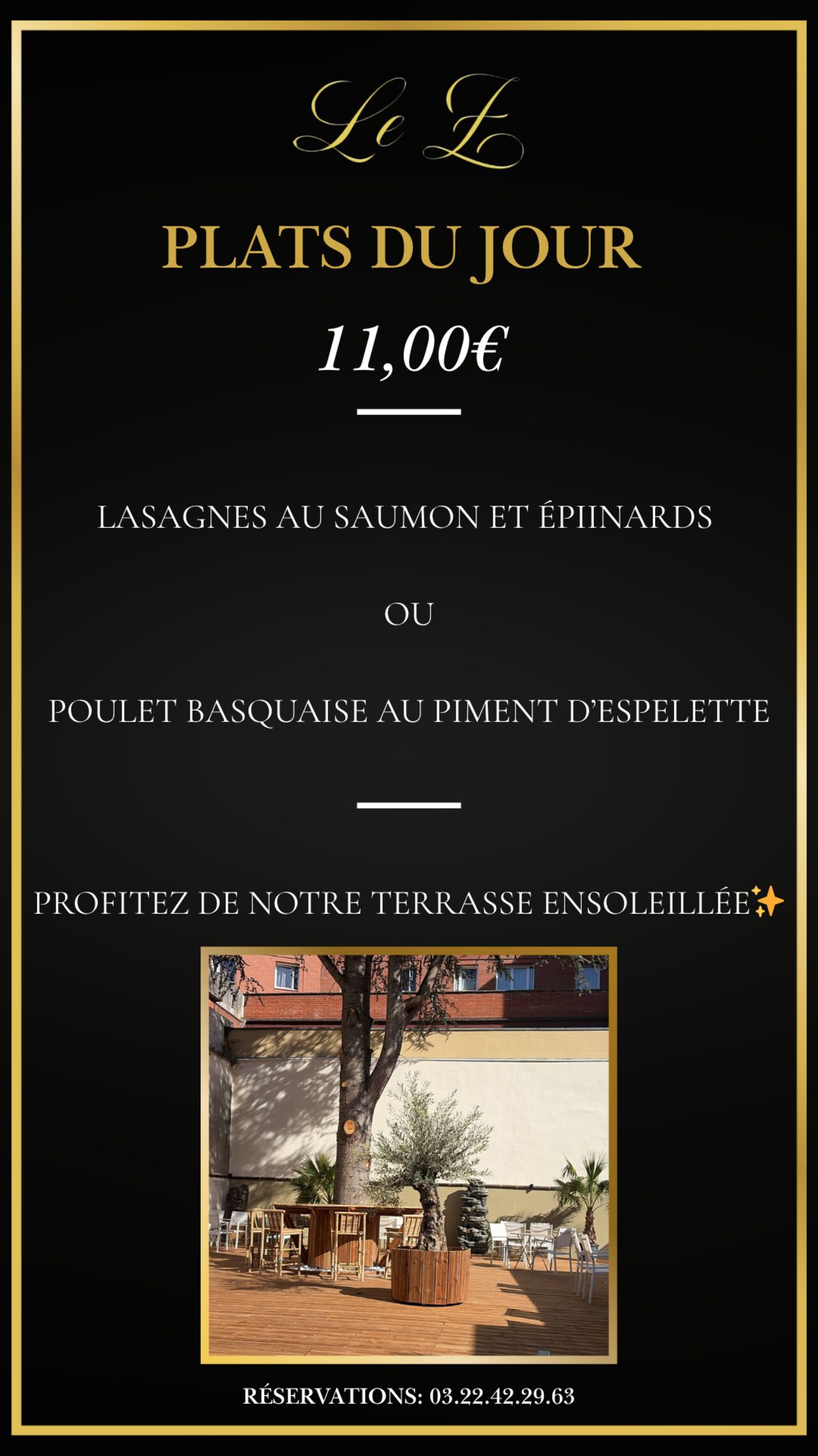 Plat du jour