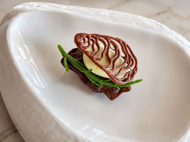 Le chocolat, l'huitre et la salicorne