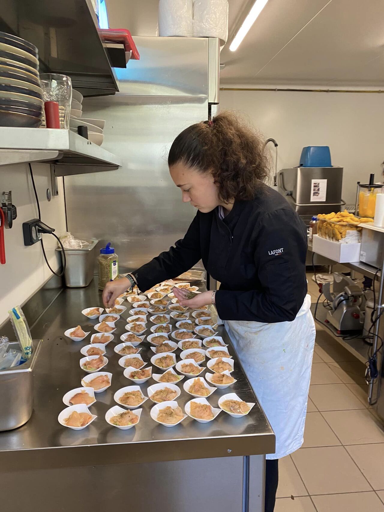 Elisa DURAND notre apprentie