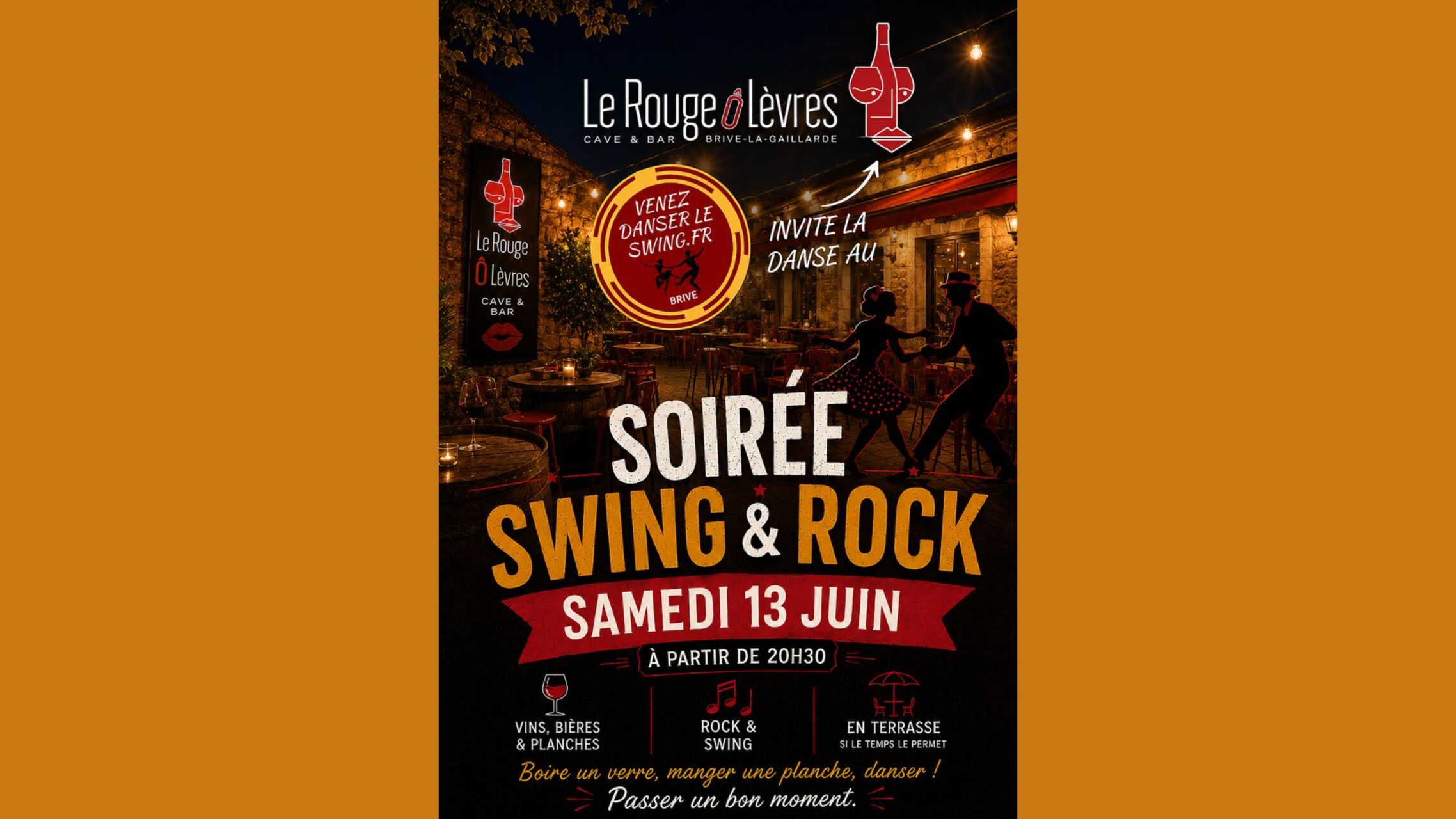 Samedi 13 Juin - Venez danser le rock !