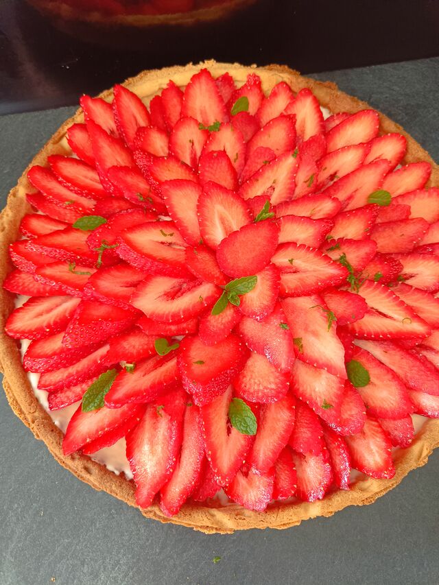 Tarte aux fraises