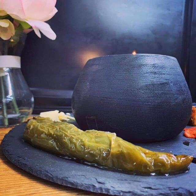 Succulents poivrons frits