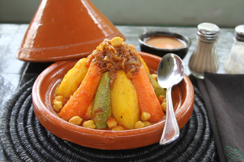 Tagines
(Vegetariano, Frango ou Borrego)