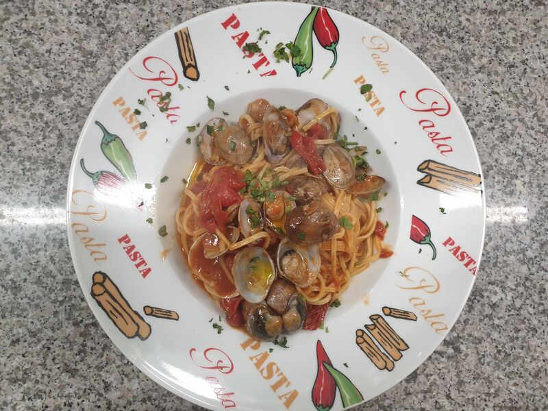 Pasta fresco alle vongole