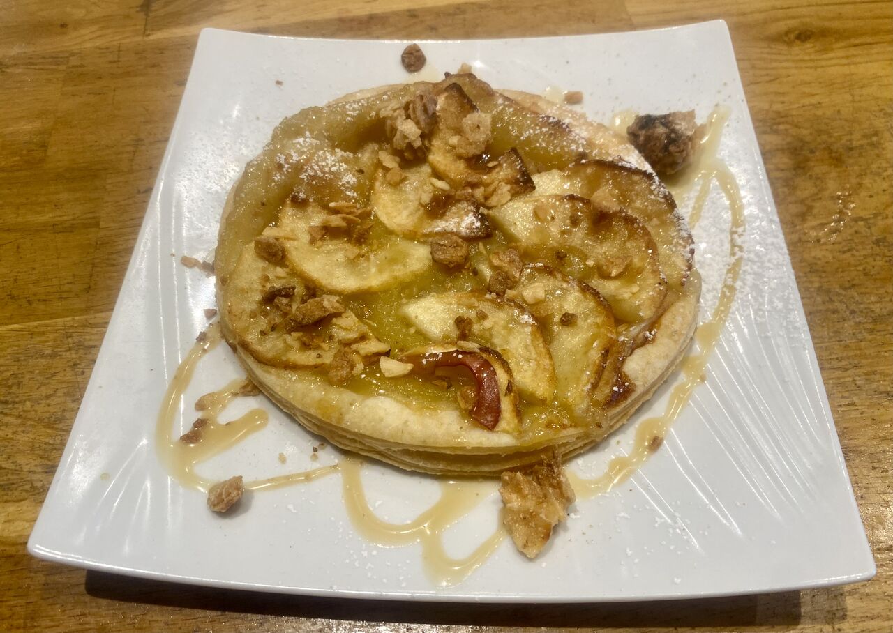 Tarte fine aux pommes 