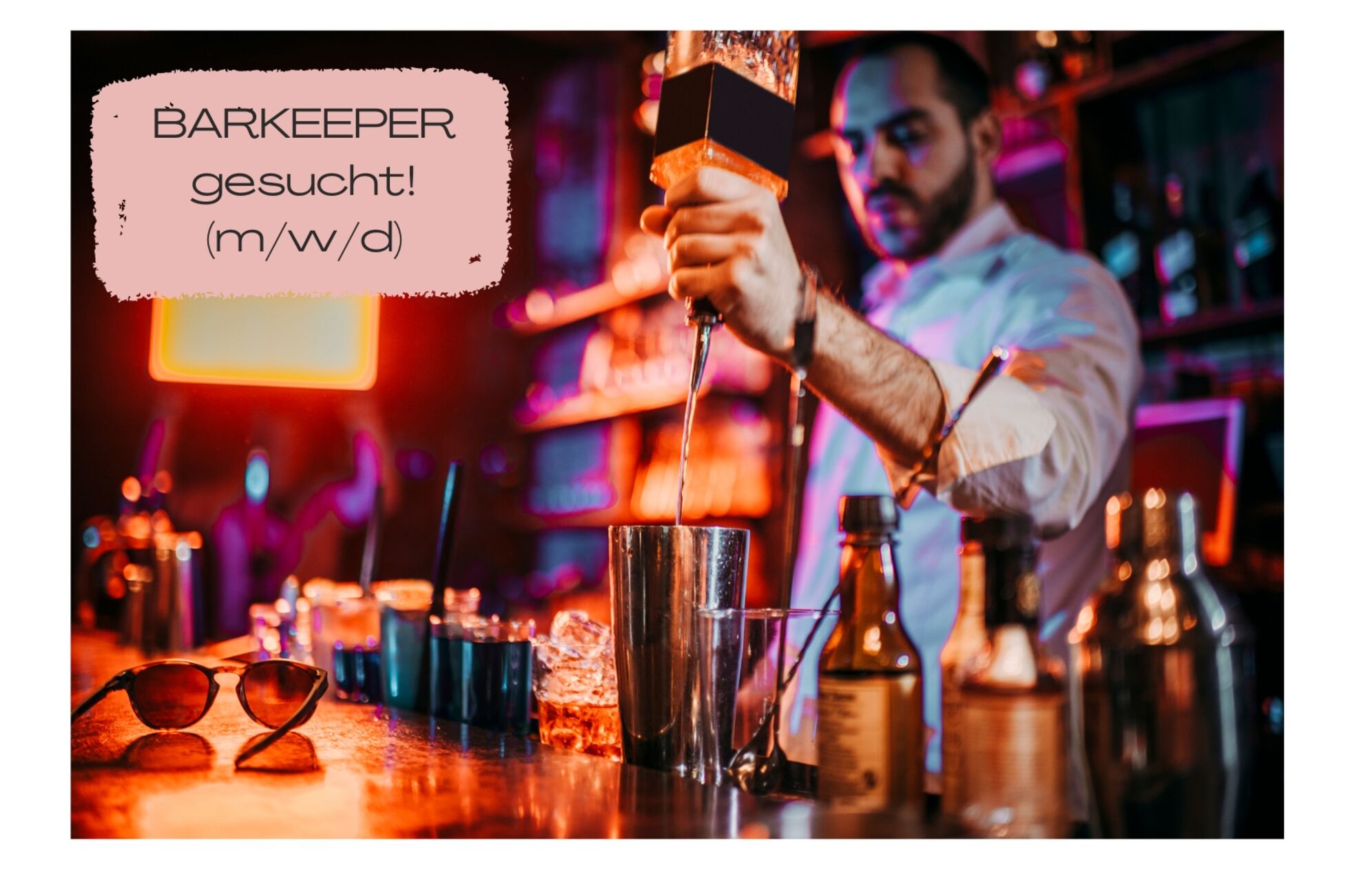 Wir suchen Barkeeper (m/w/d)