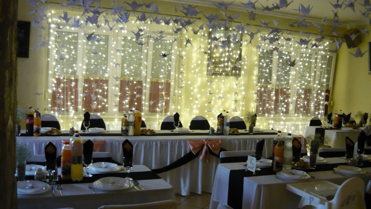 Lakodalom dekoráció.