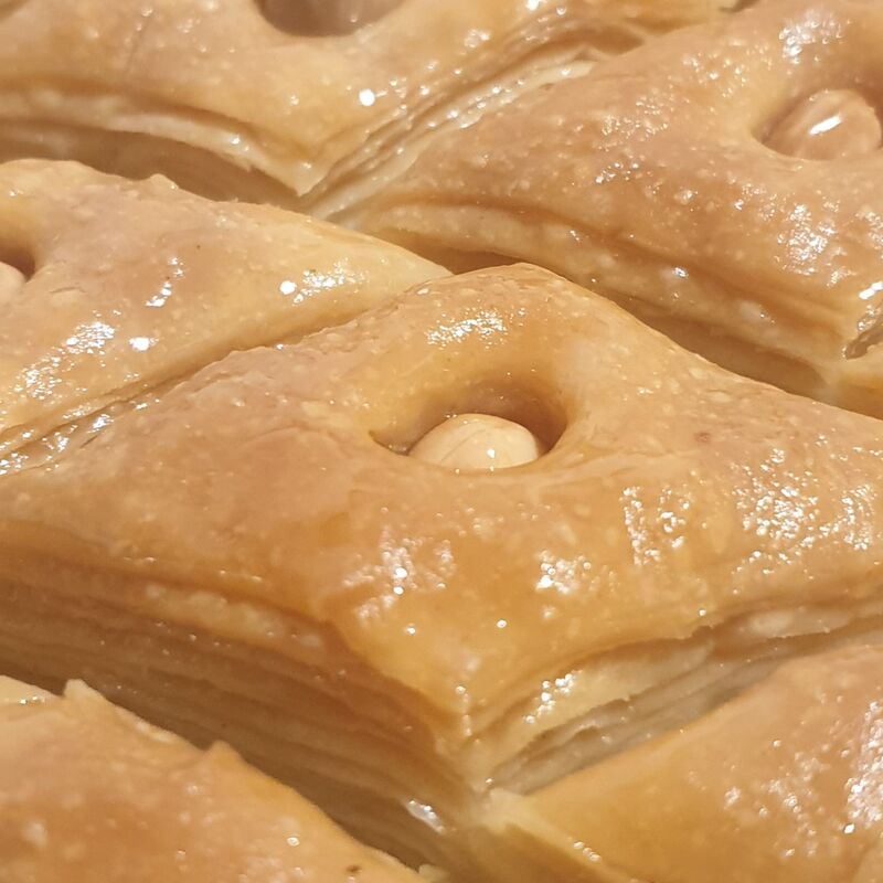 Baklawa aux amandes 