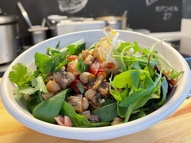 Indisches Linsen Masala Bowl