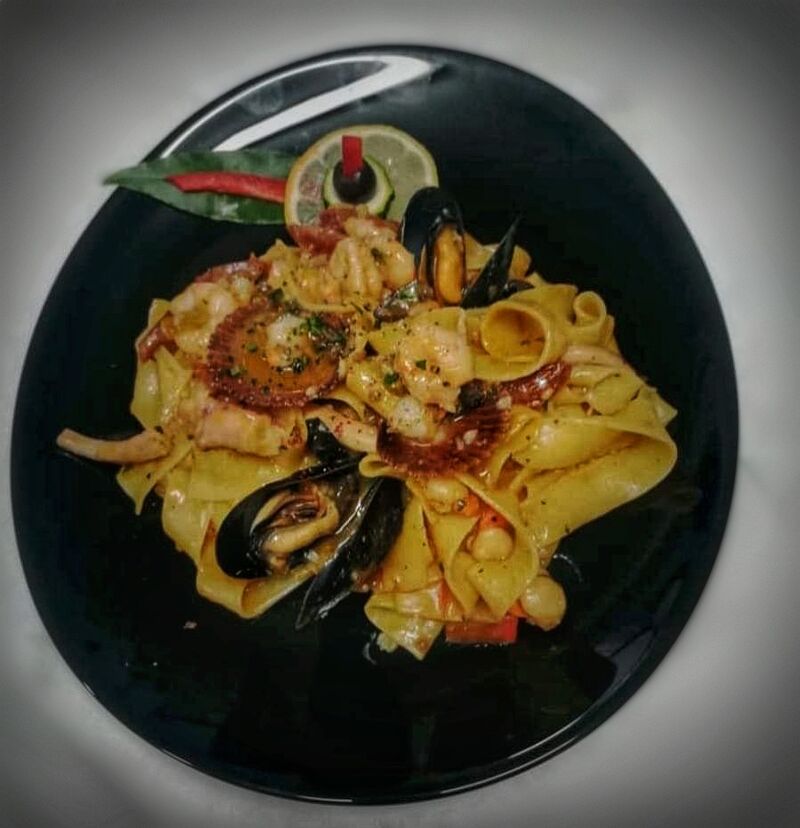 Tagliatelle sa morskim plodovima