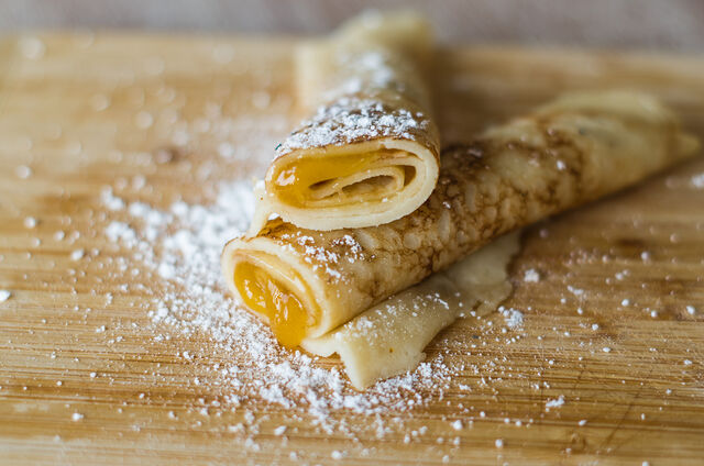 Baracklekváros palacsinta