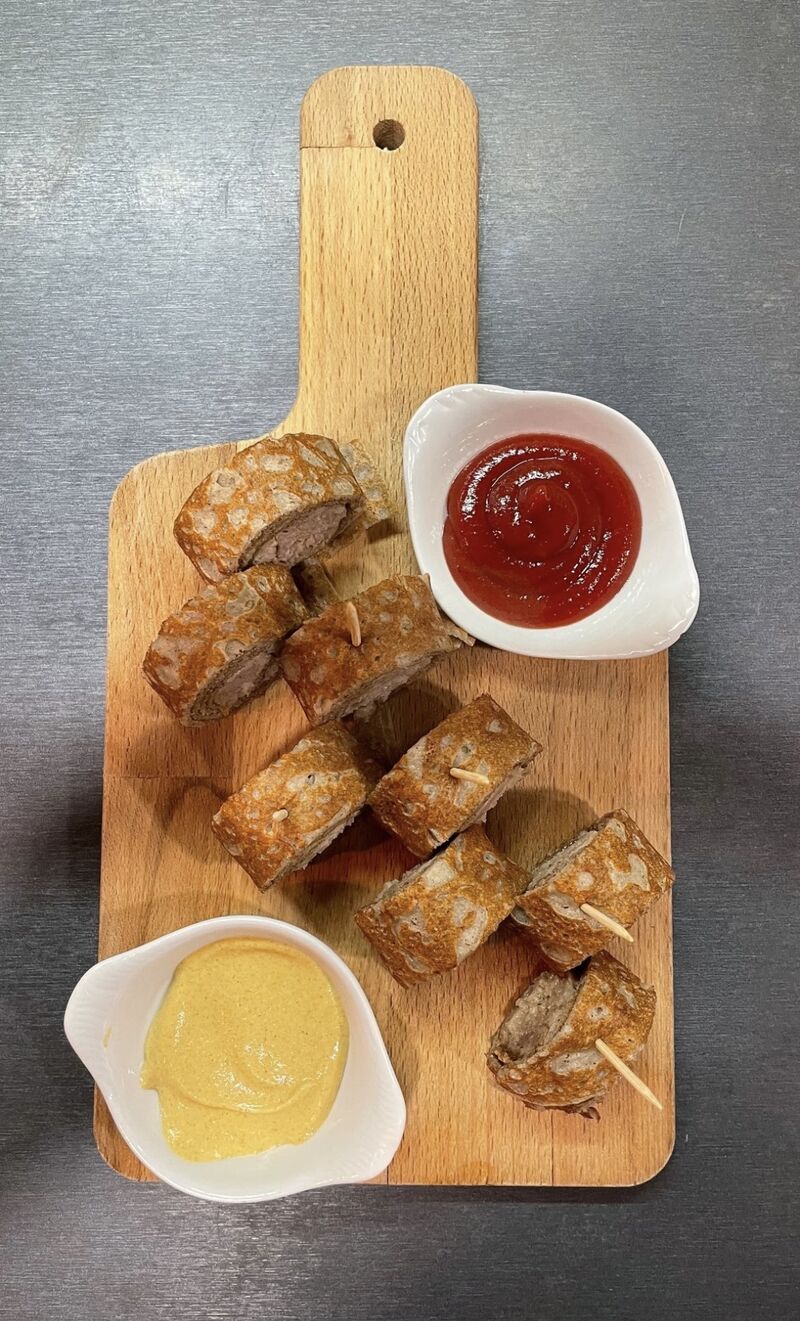 Galette saucisse apéro