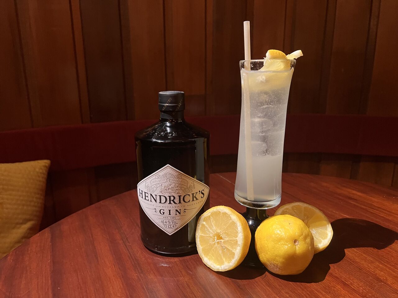 Gin fizz Hendrick’s 