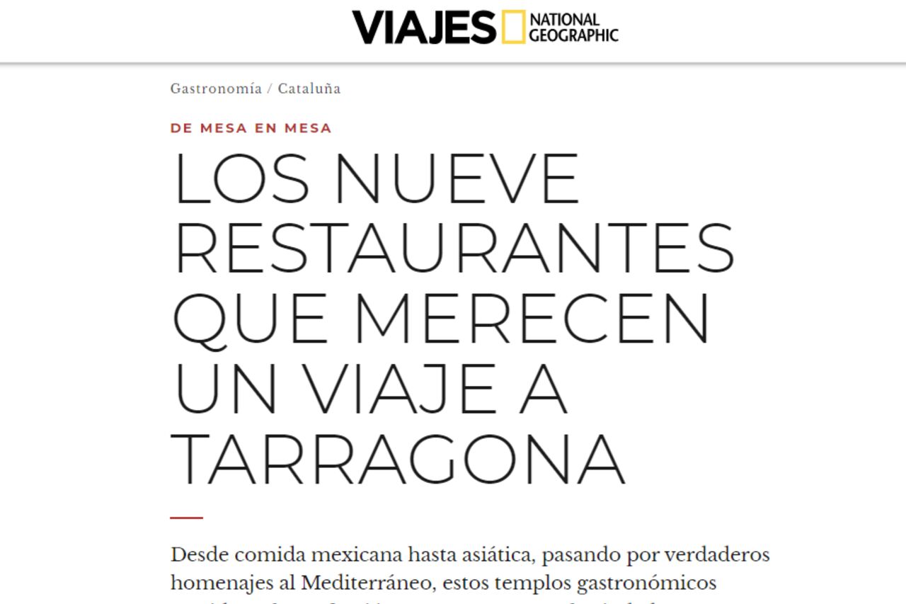 Los mejores restaurantes de Tarragona
