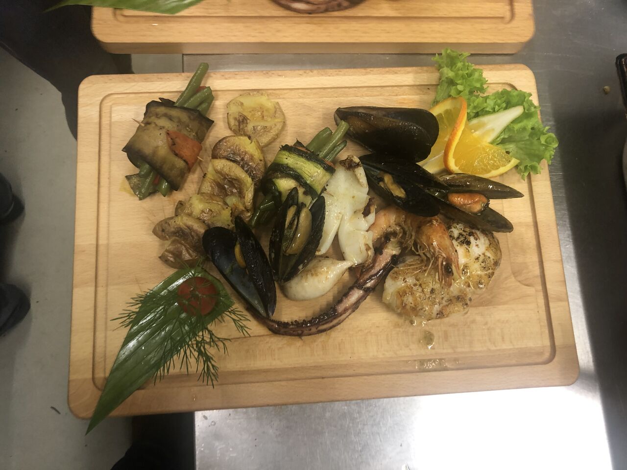 Fischplatte....