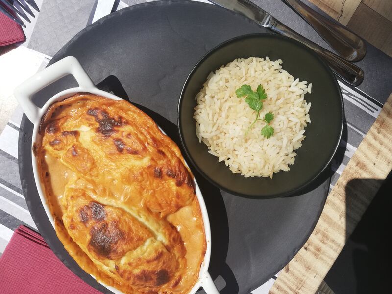 Quenelle de brochet(du lac)
Sauce nantua