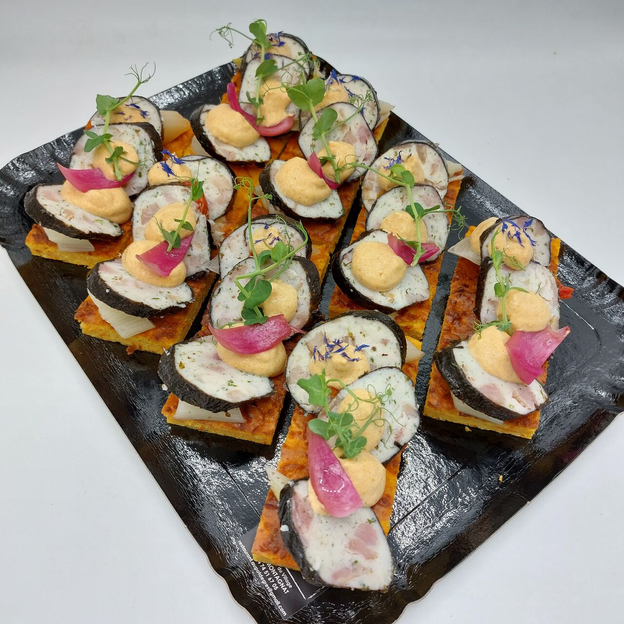 Entrées du moment - vente à emporter