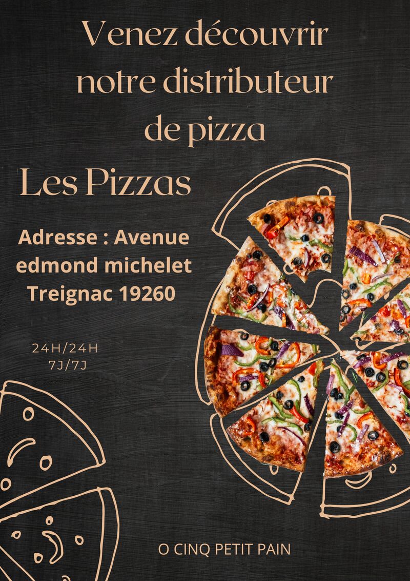 Venez découvrir notre distributeur de pizza ! 