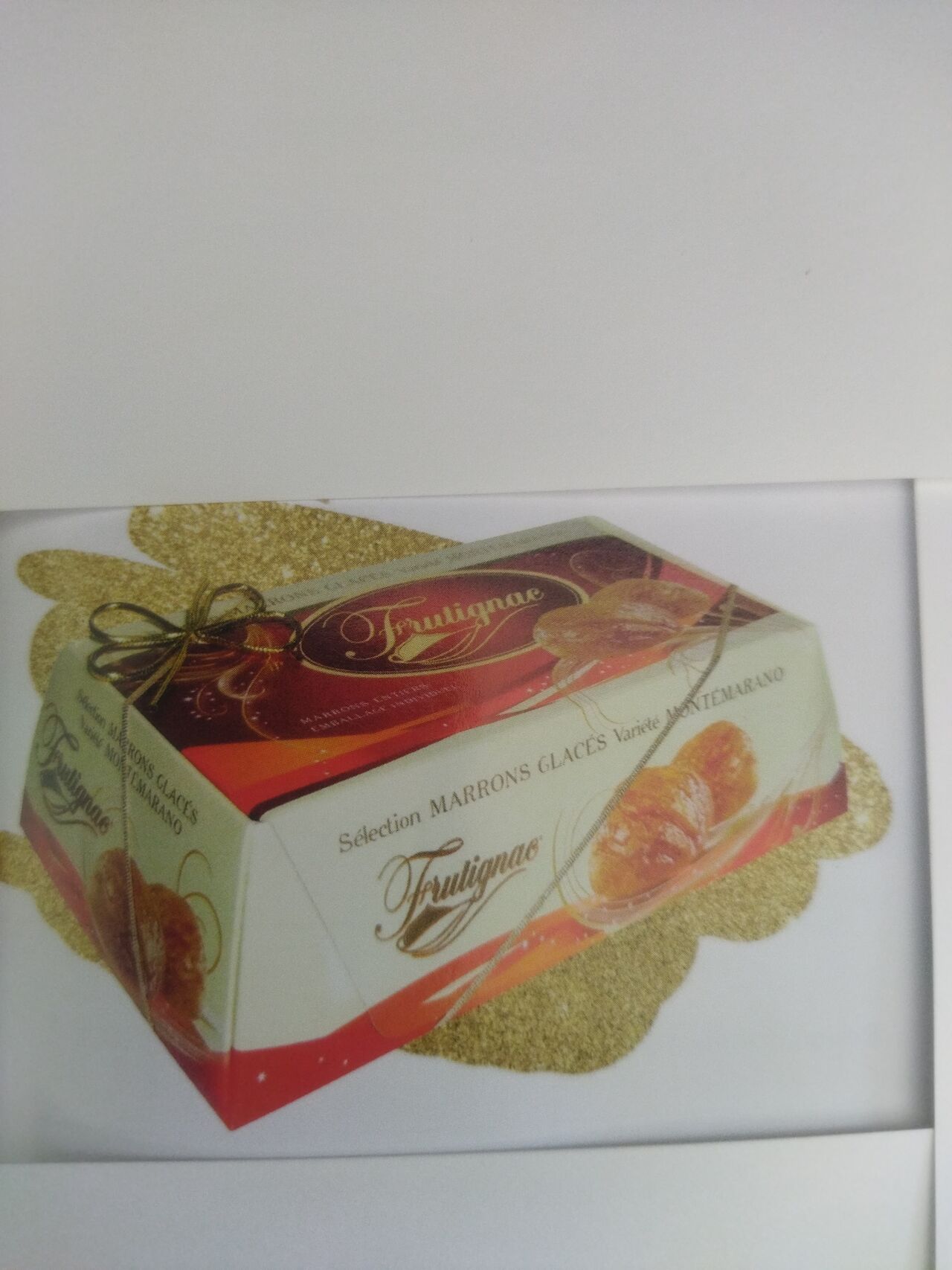 Marrons glacés 8.00€ les 240gr