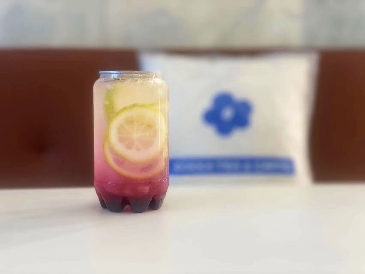 葡萄水果苏打 soda con uva e limone