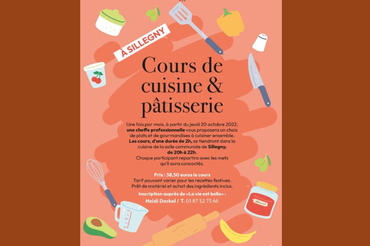Cours de Cuisine et Pâtisserie