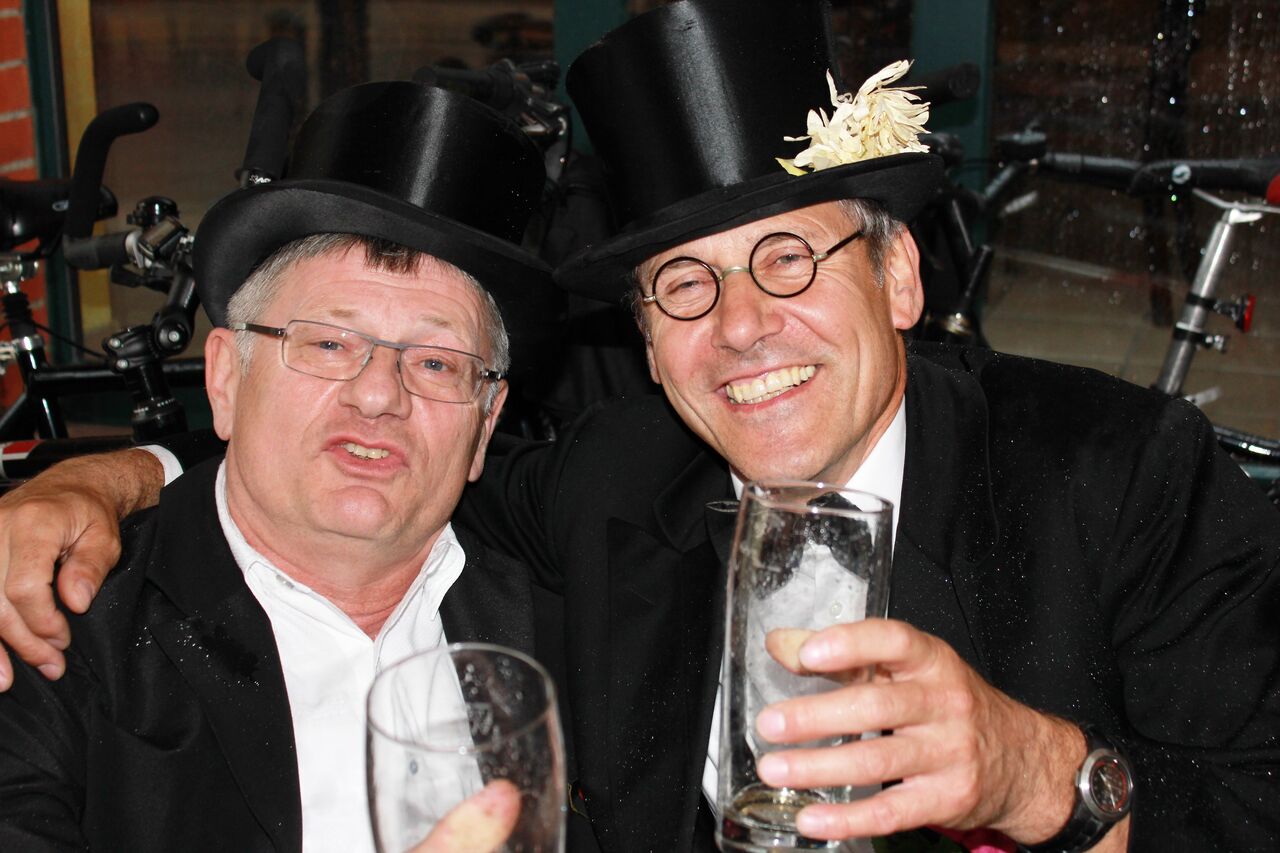 Seit Kindertagen gute Freunde ...