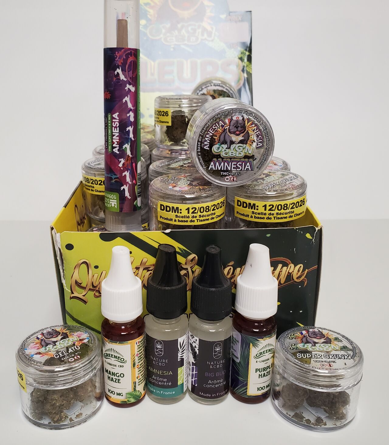 Fleur de CBD 100% Légal