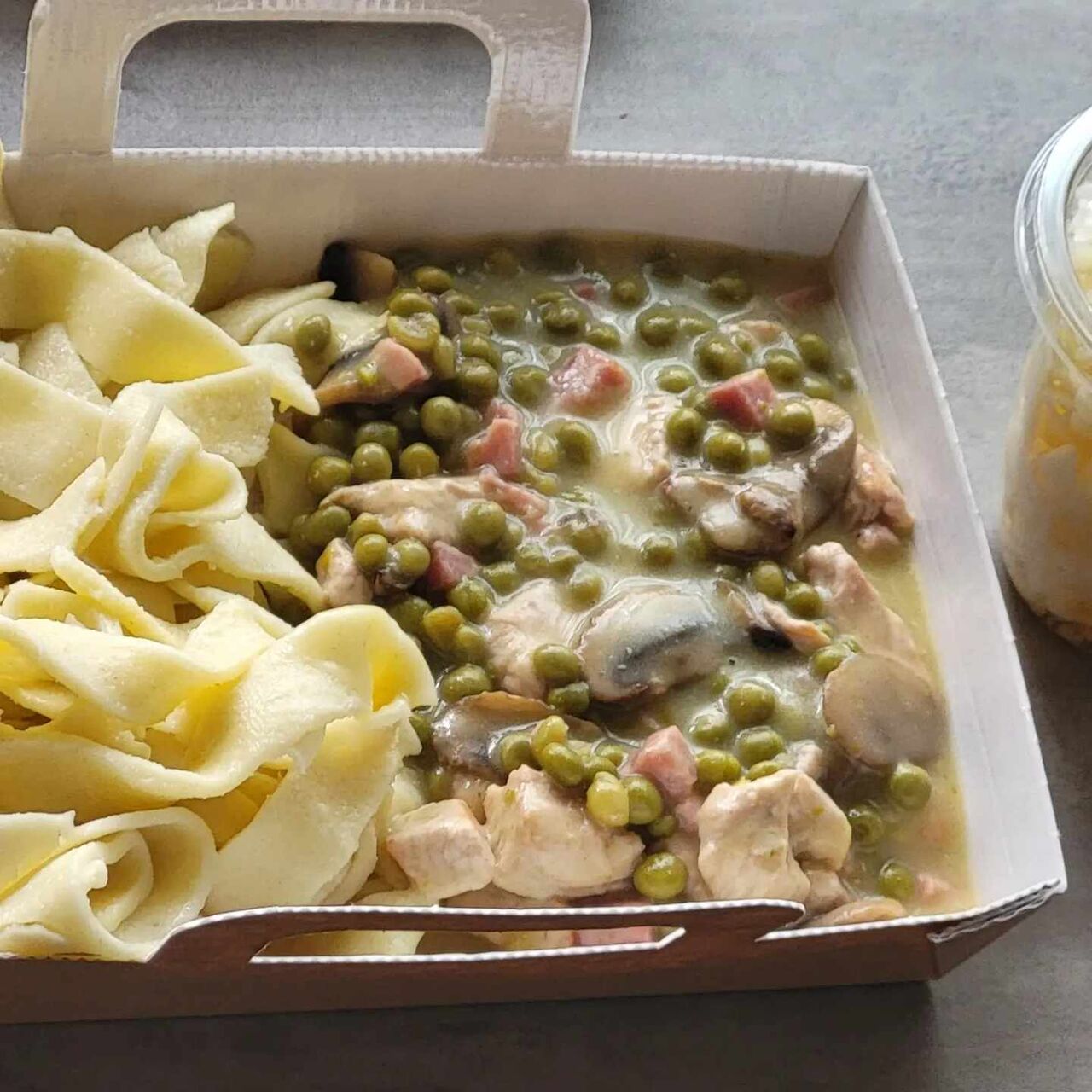 Tagliatelle sauce blanche 