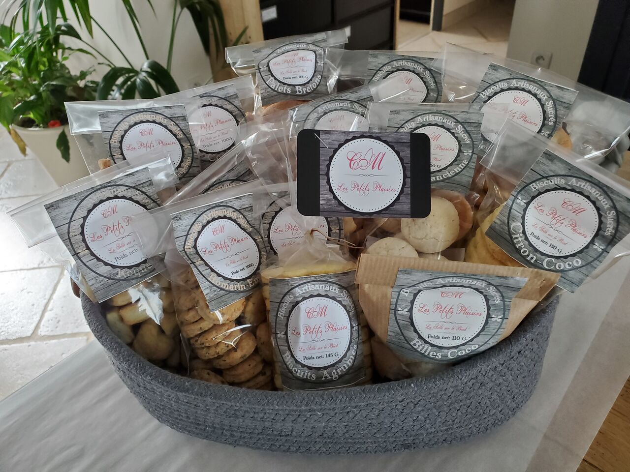 Exemple de corbeille à composer 