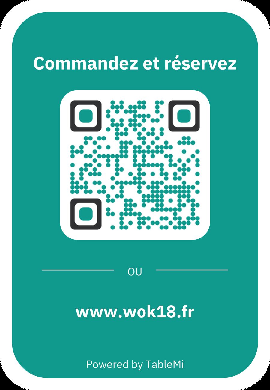 Code flash pour commander en ligne