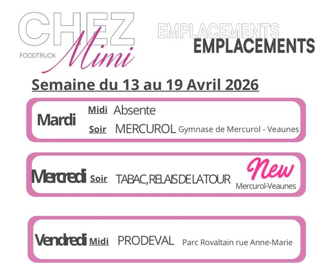 Du 13 au 19 Avril 2026