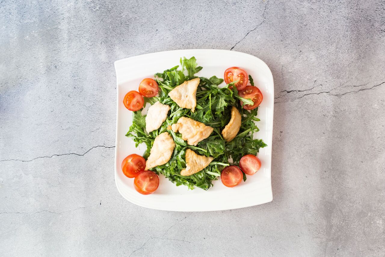 Rucola con pollo