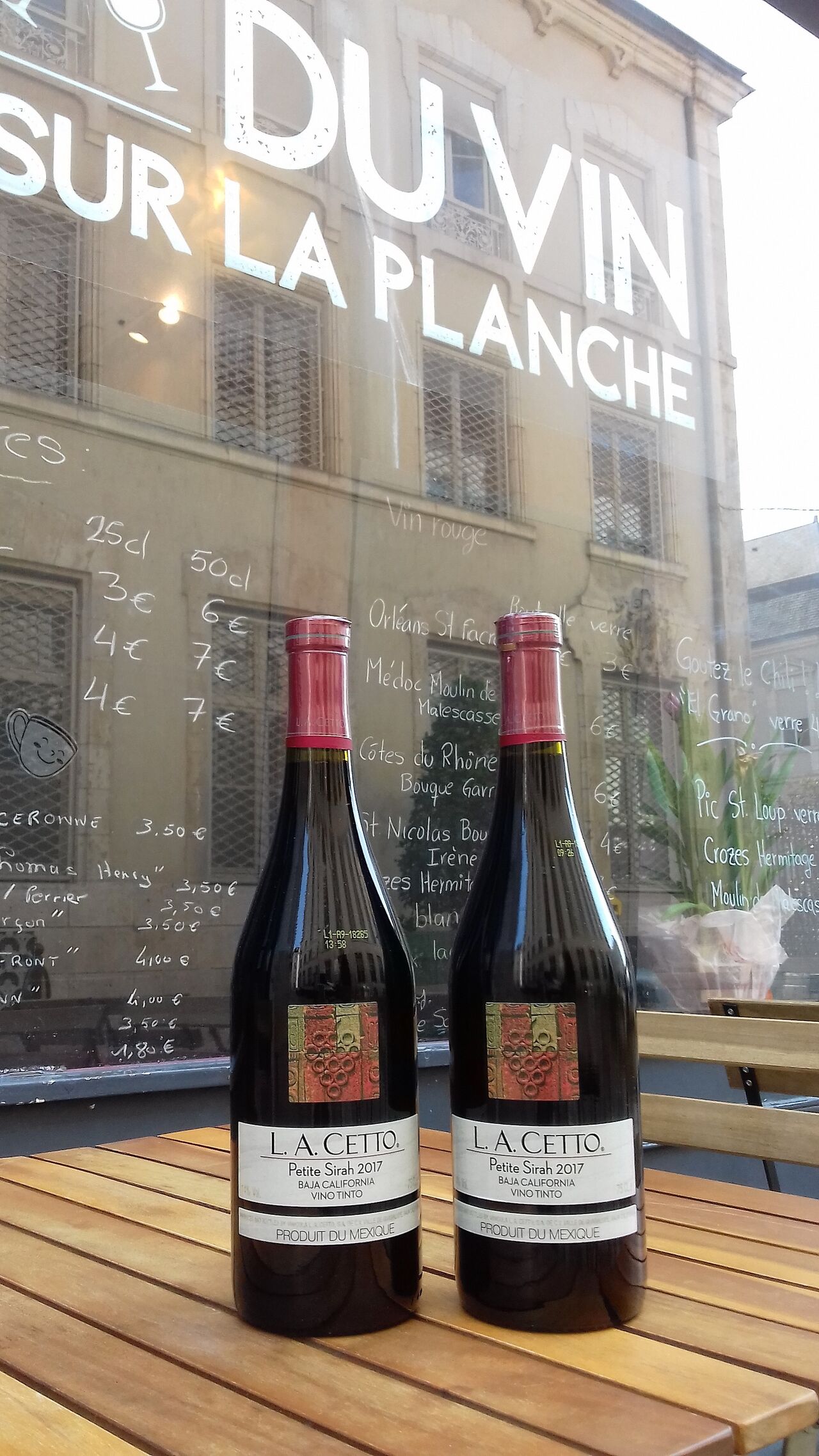 Vin mexicain : L.A Cetto