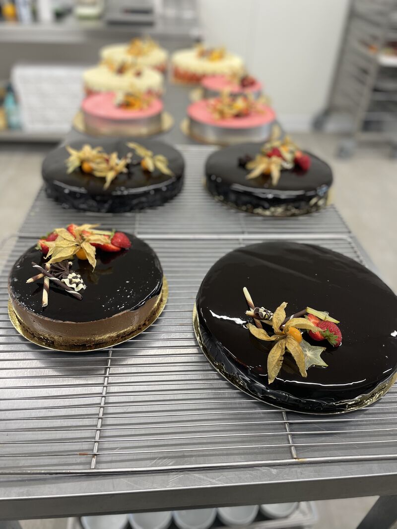 Entremets chocolat /café 