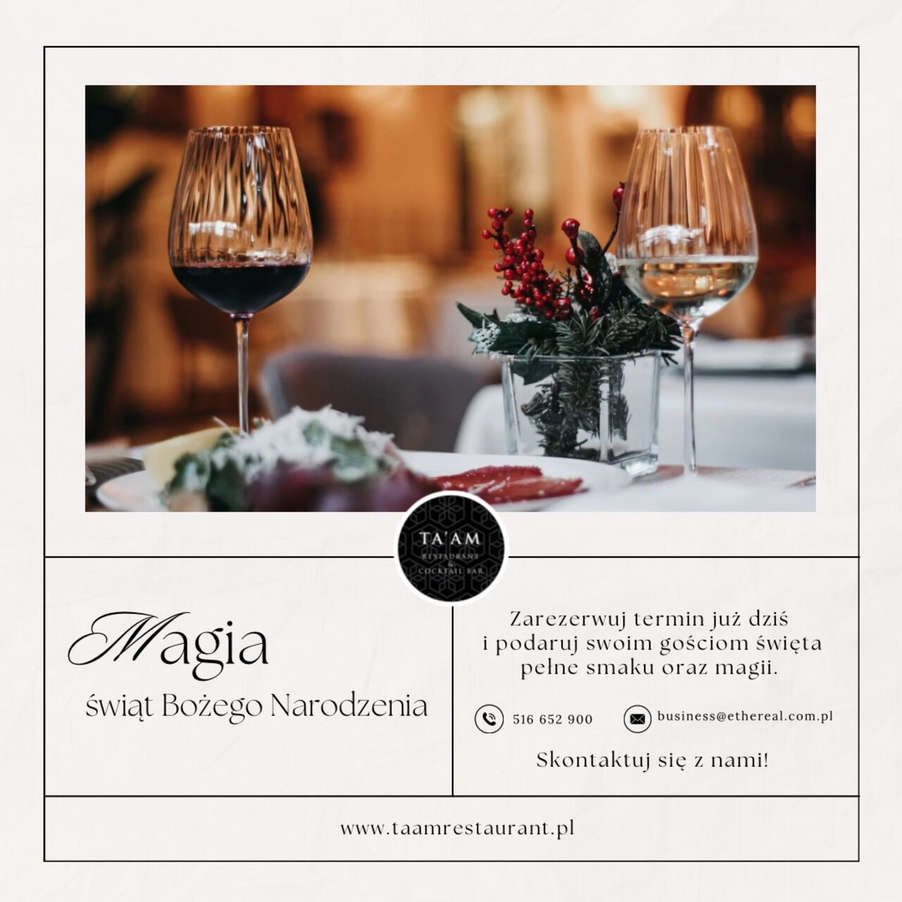 Święta pełne magii w TA’AM