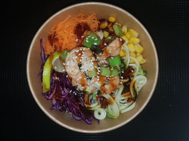 Bowl Crevettes Poêlées