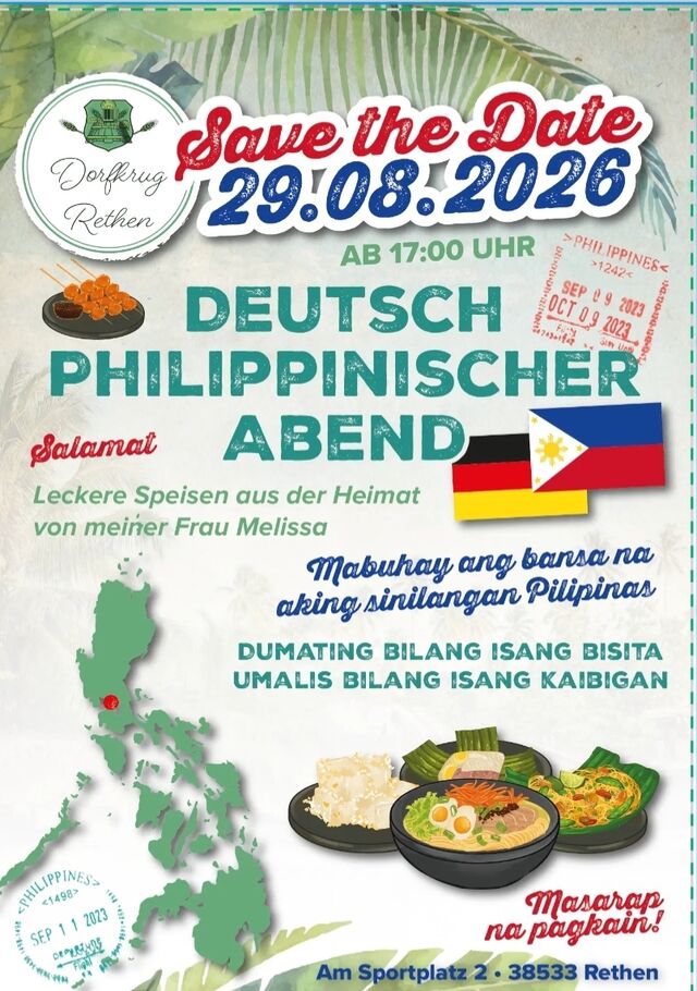 Deutsch - Philippinischer Abend 