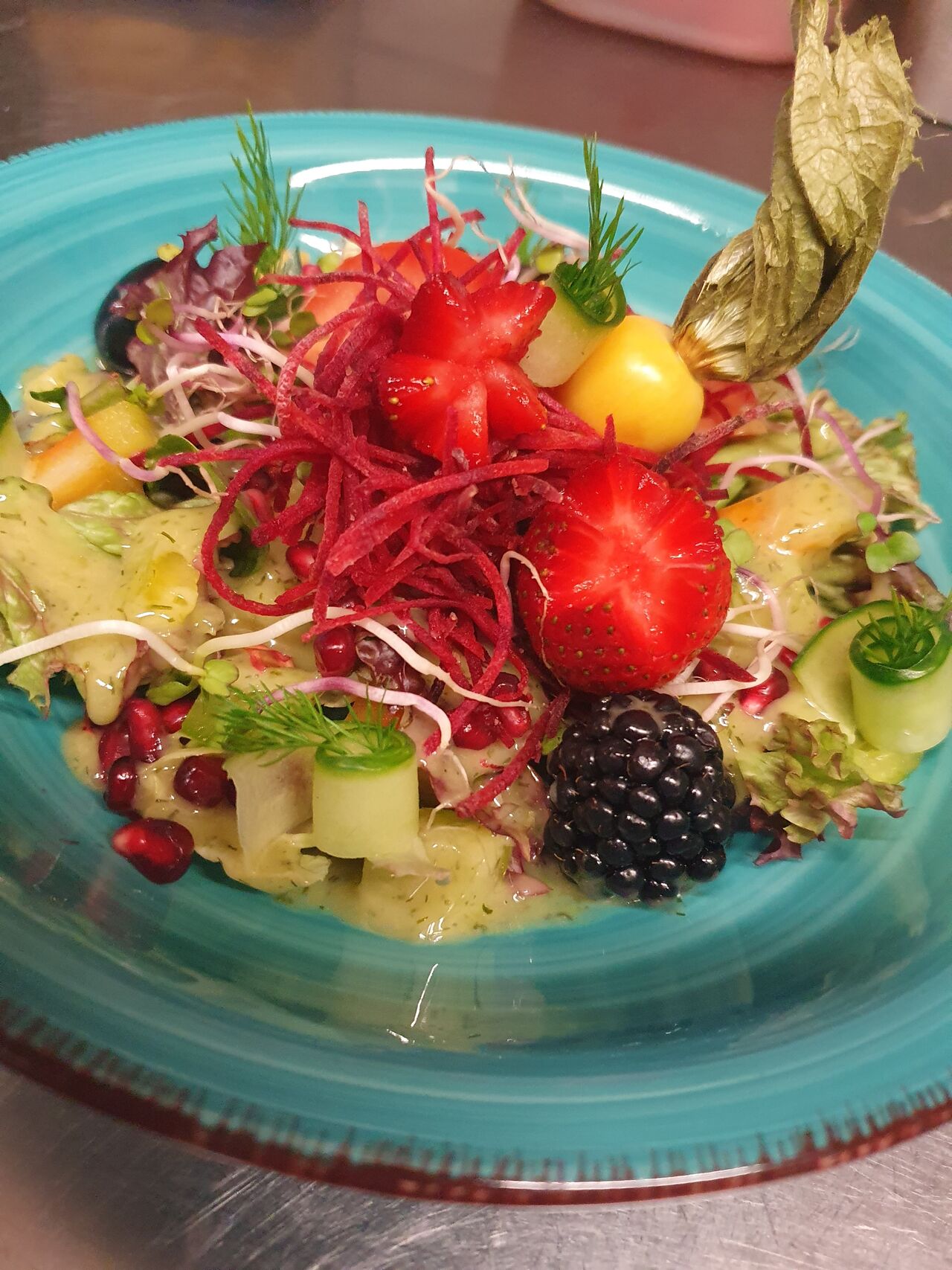 Kleiner gemischter Salat 