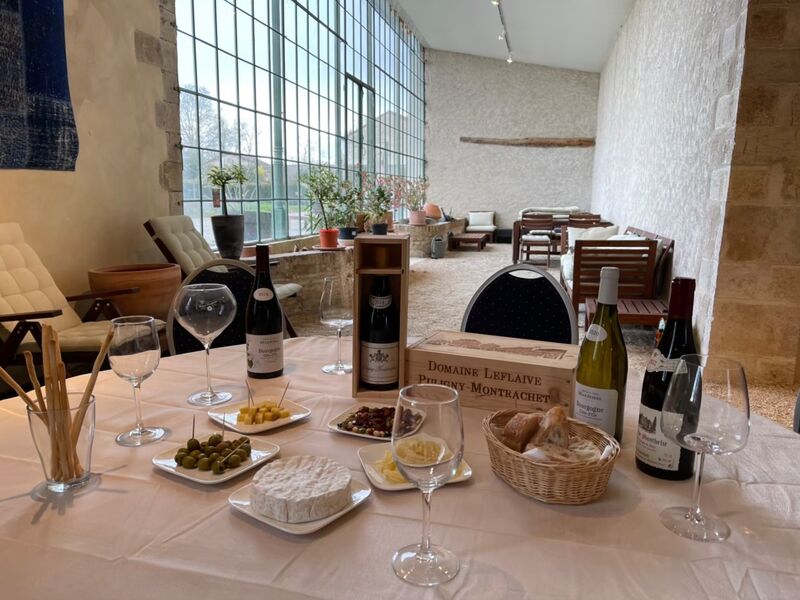 Service Dégustation du vins pour12 personnes