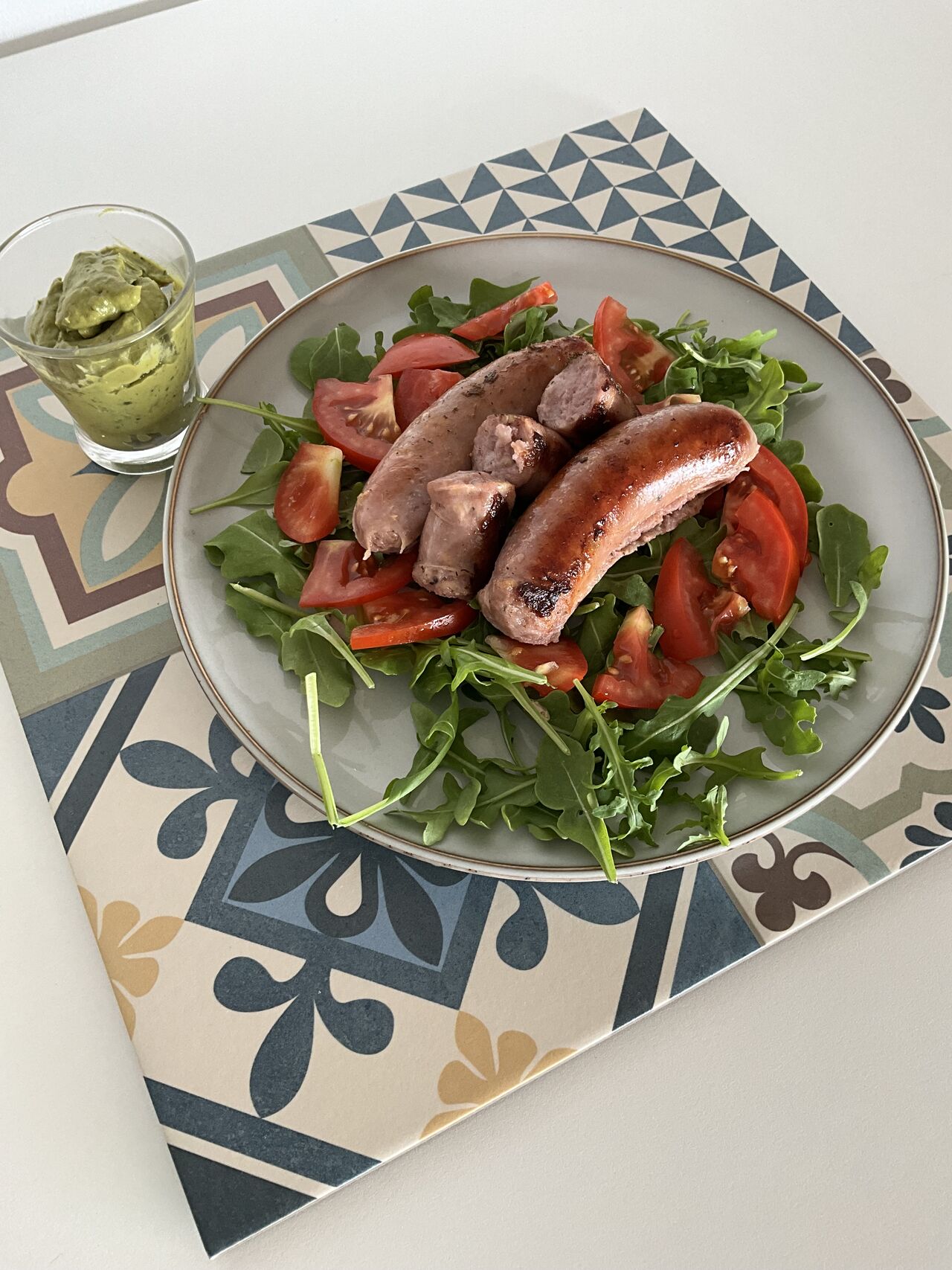 Chorizo blanco a la plancha