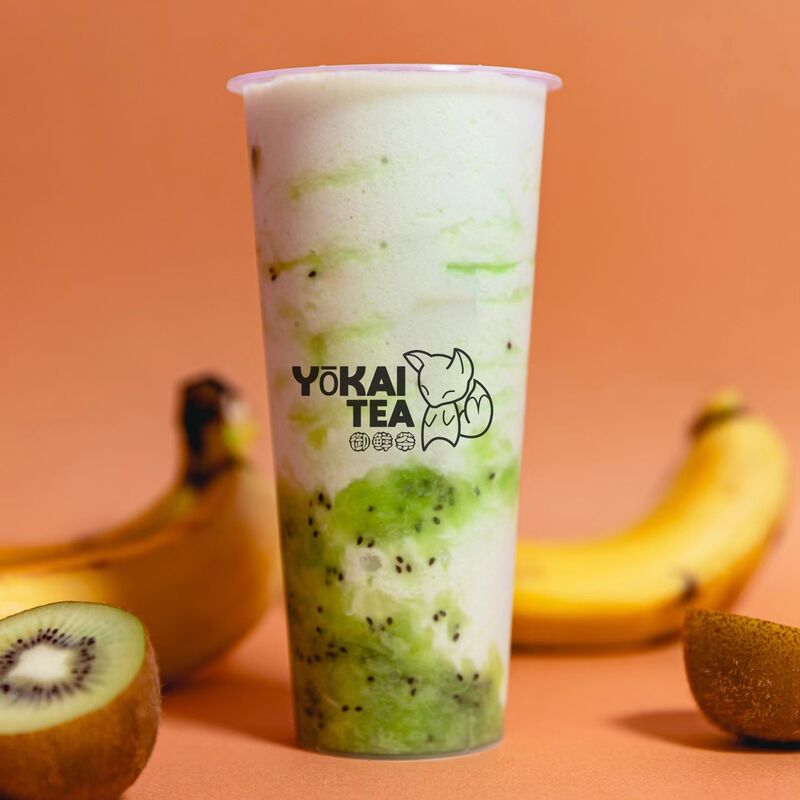 Milkshake kiwi banane