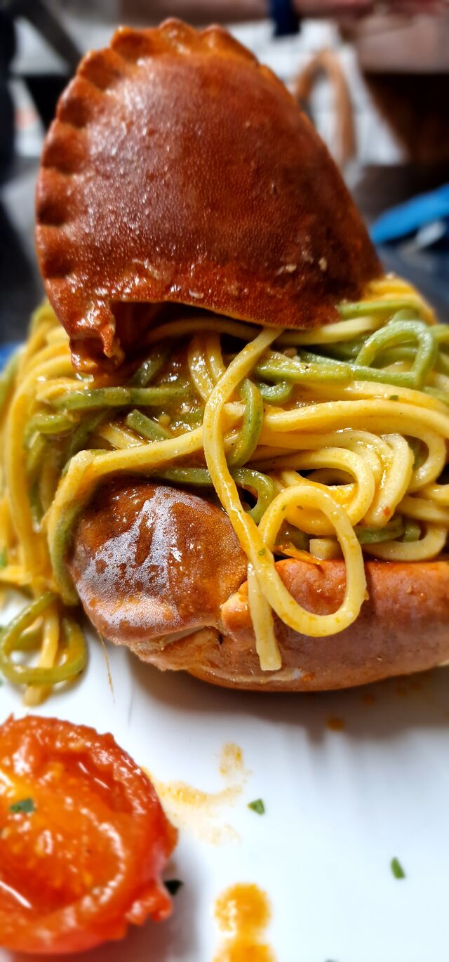 Taglieri al 🦀 granchio 