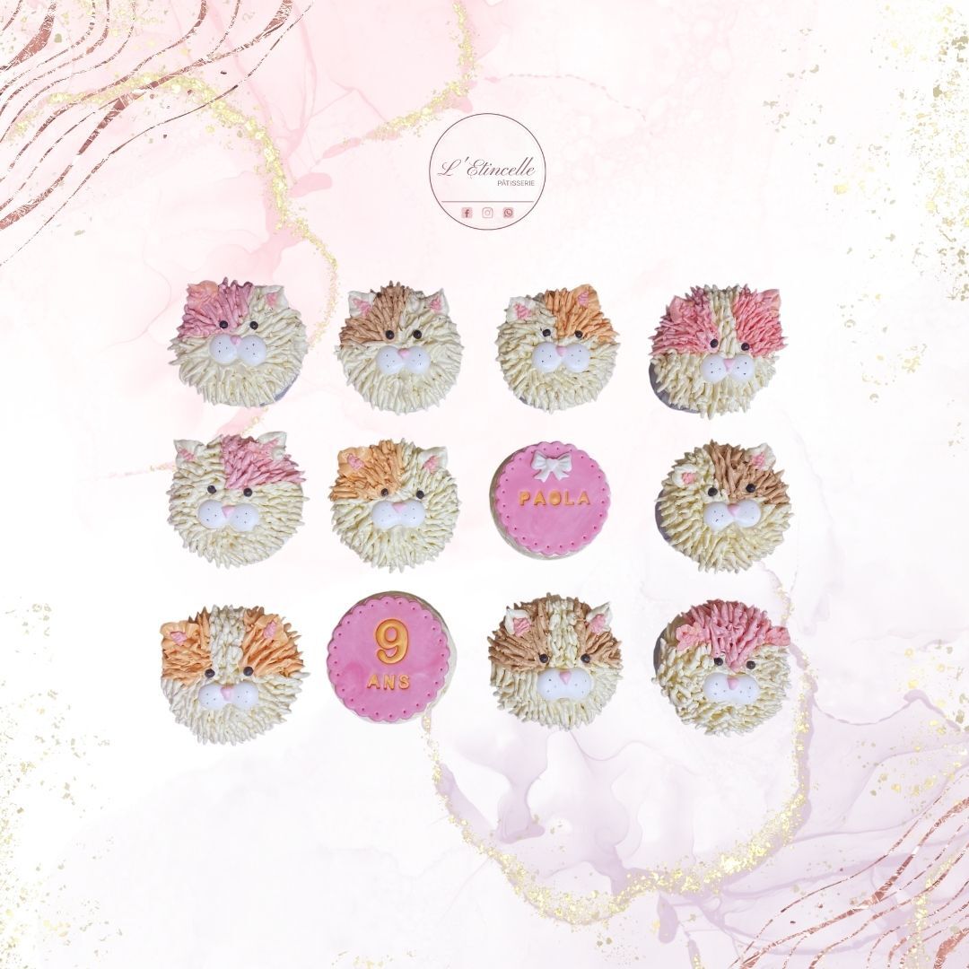 Cupcakes Chatons