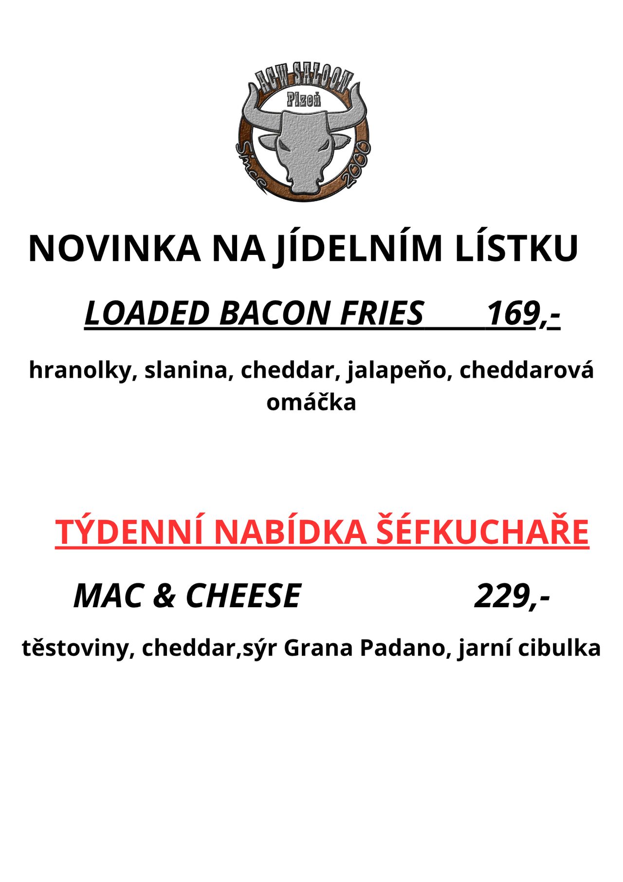 Pár novinek jsme přichystali!