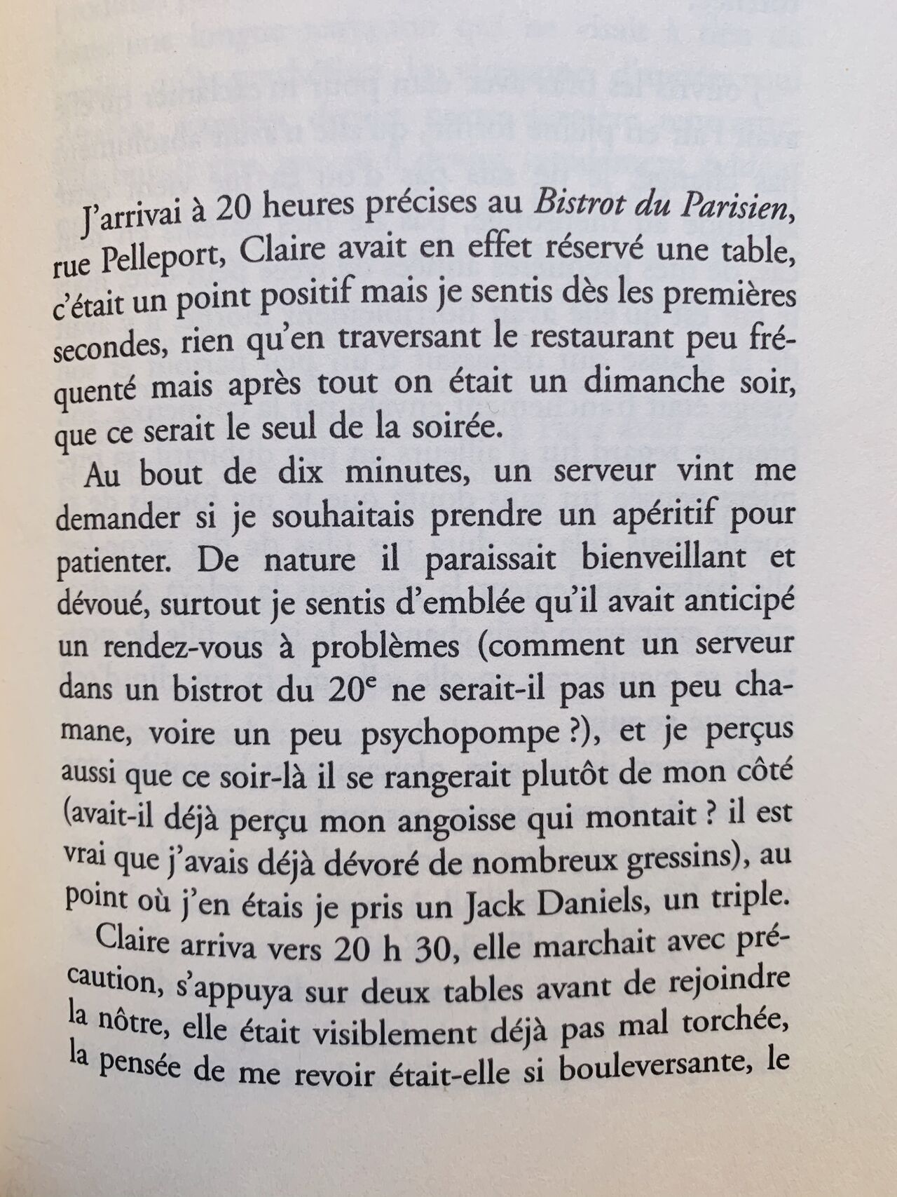 La visite de Houellebeq