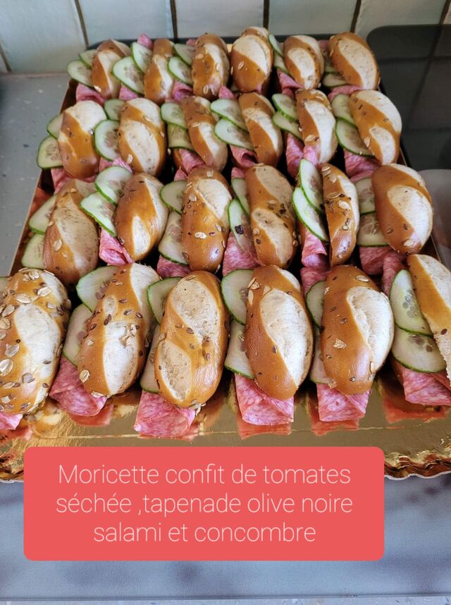 Moricette salami concombre