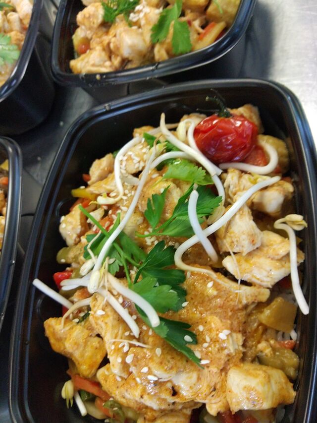 WOK DE POULET TERIYAKI