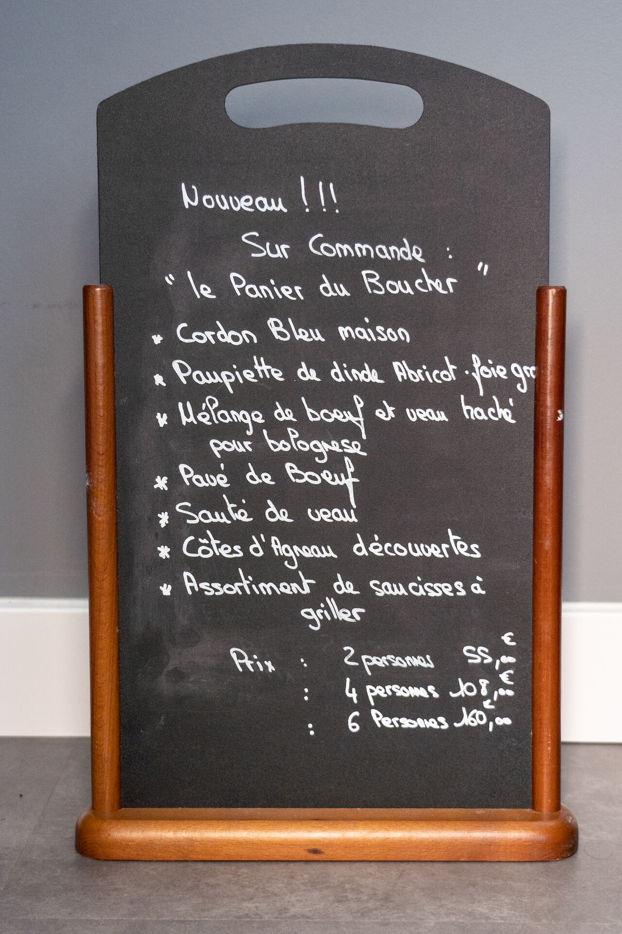 Nouveauté ! Panier du Boucher (sur commande)