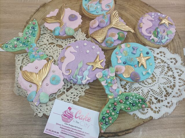 Sablés thème sirène
