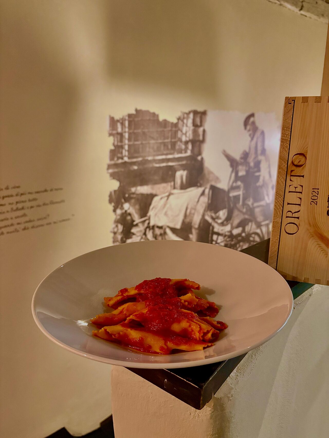 Caramelle scamorza e radicchio al pomodoro